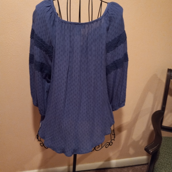 Nwt A.Byer womans blue top - Picture 5 of 8